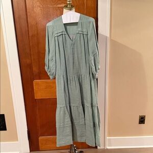 Sea Lucy Dress in Seamoss